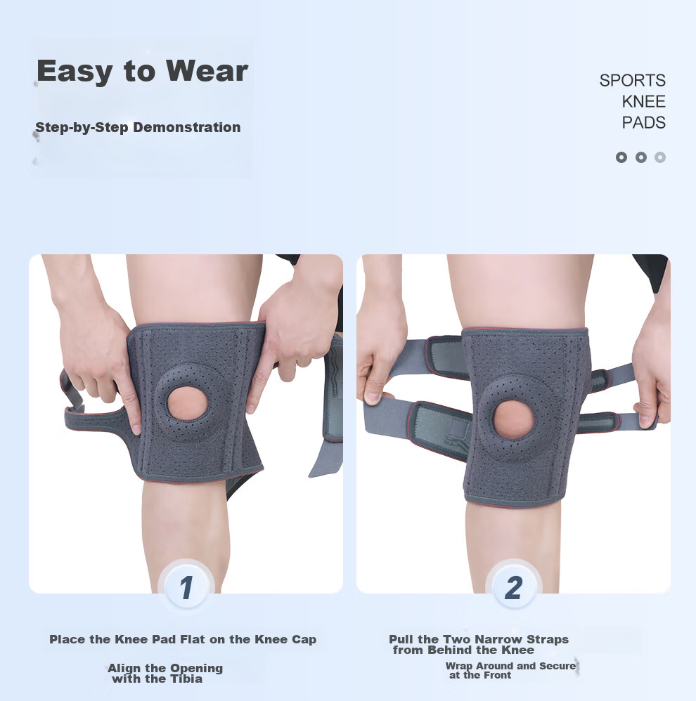 PROIRON Puli'ai Knee Brace for Sports, Men And Women's Running, Basketball, Badminton, Hiking, Specialized Patella Meniscus Support 20