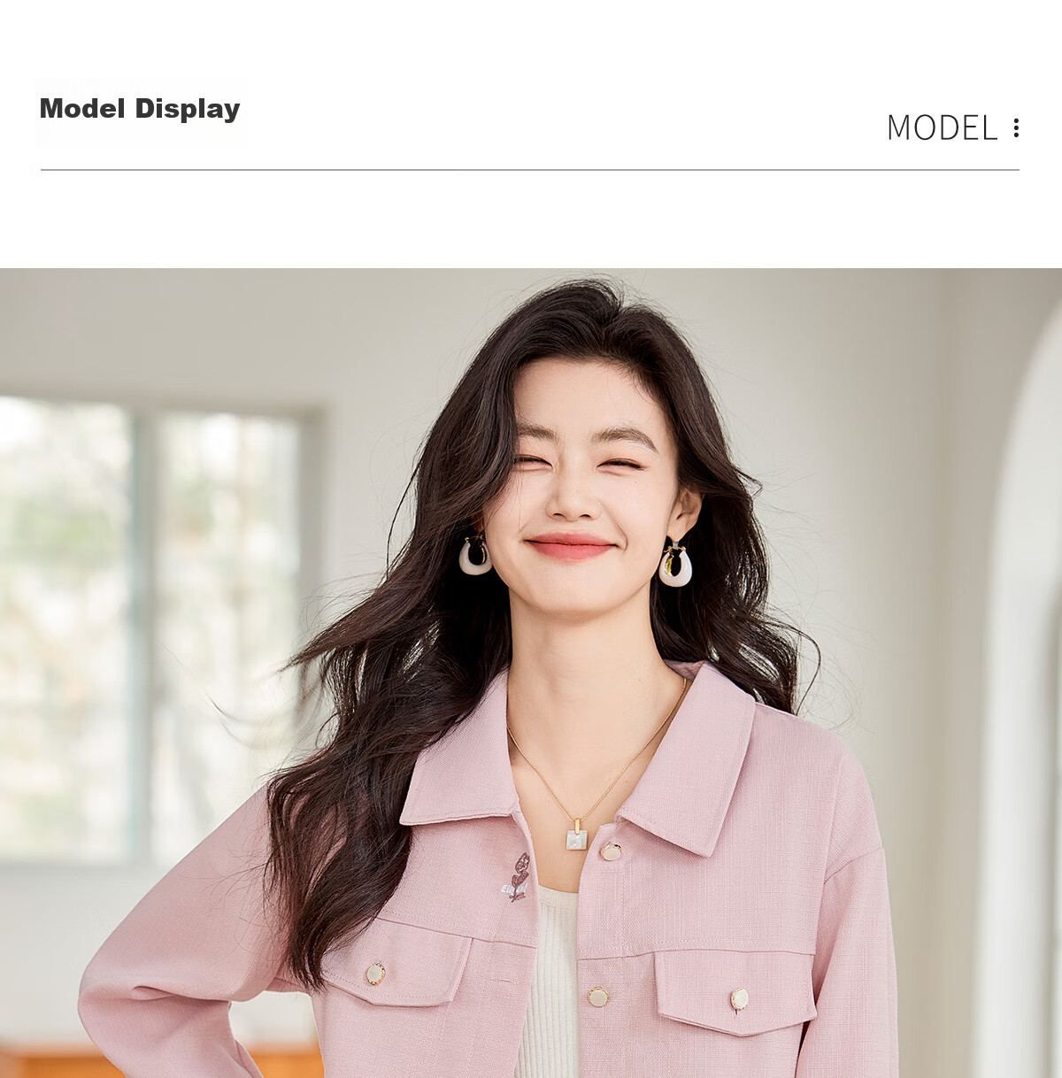 Taxiang Women's Short Jacket, Spring And Autumn Thin Style Cardigan Top, Solid Color Lapel, Commuter Women's Casual Coat T141F3861 11