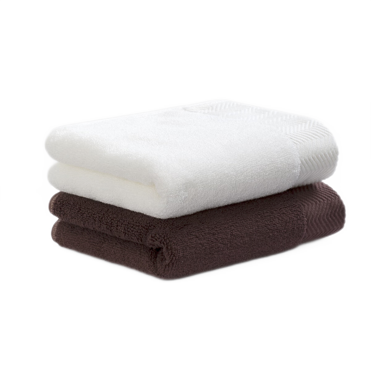 GGT Japanese Face Towel for Men, Pure Cotton Adult Bath Towel, Thickened Hotel Absorbent Hand Towel for Women, Jiao Cha + Plain White