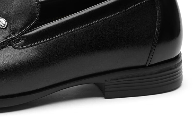 Goldlion Men's Loafers, Fashionable Comfortable Breathable Business Casual Shoes G521320309AAA Black Size 43 11