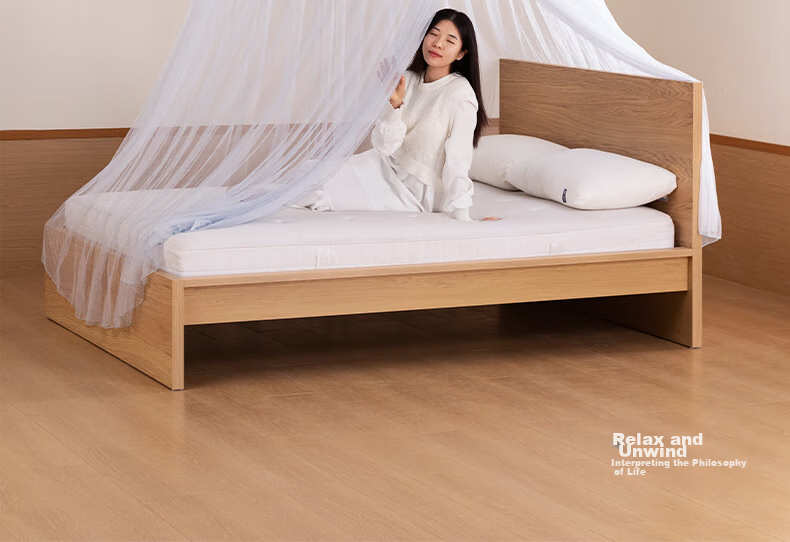 MEDOGA Class A Maternal And Infant Palace-Style Floor Mosquito Net, Home Use, Ceiling-Mounted, No Installation Required, Princess Style, Light Beige, 1.8 Meters [Romantic And Elegant] 30