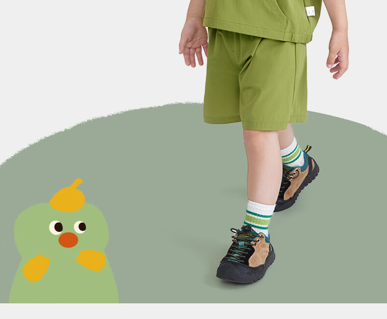 Ciciibear Boys' Summer Outfit Set, Cool Outdoor Children's Hooded Workwear, Baby 8