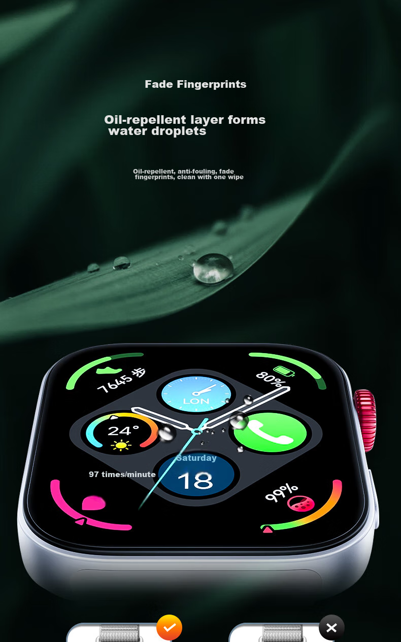 CangHua [3-Pack] Screen Protector for Huawei Fit3, Watch Fit3 Protective Film, Full Coverage High Definition Anti-Drop Anti-Shatter Anti-Scratch Anti-Fingerprint Waterproof Protective Film 7