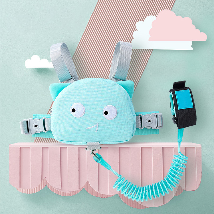 9i9 Kids Anti-Lost Harness Backpack Baby Toddler Safety Leash Walking Rope A56 Mint Green 2m 13