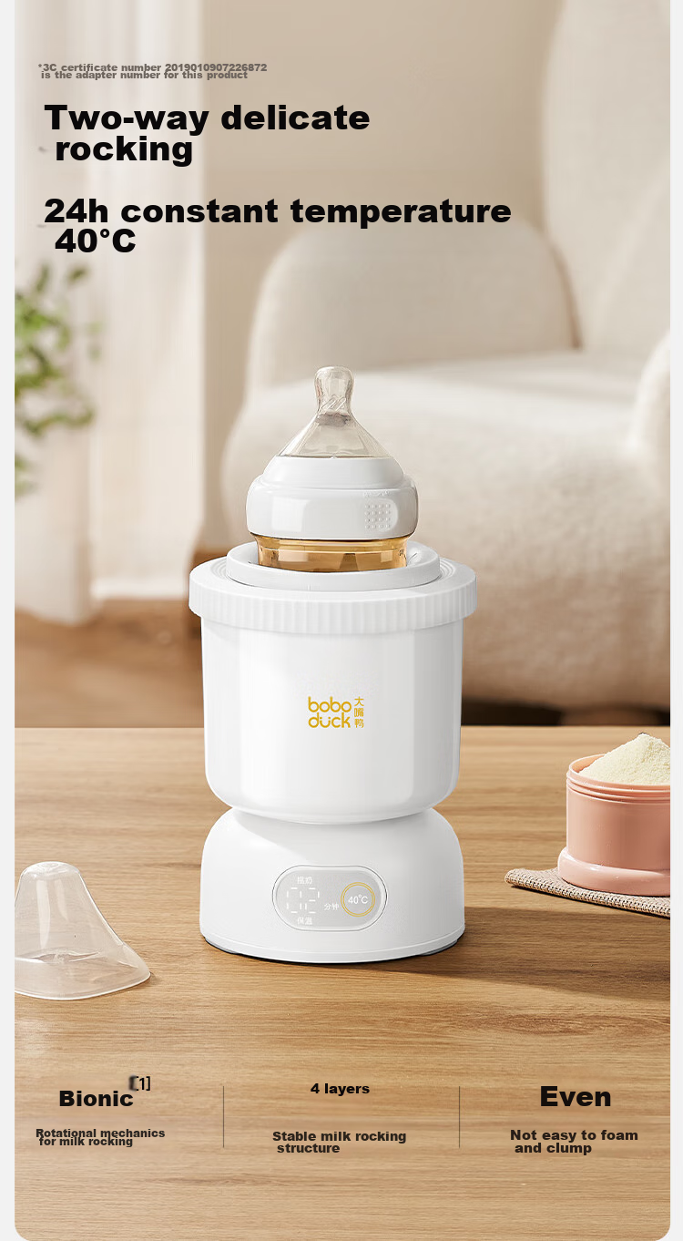 Boboduck Baby Milk Warmer, Multifunctional Constant Temperature Milk Heater for Baby Food, Milk Warmer BD6506 3