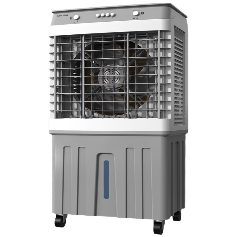AUCMA 40L Water Tank Industrial Cooling Fan Commercial Portable Air Conditioner Floor Standing Home Water Cooling Fan Mobile Water Air Conditioner for Factory Workshop Powerful Small Air Conditioner A