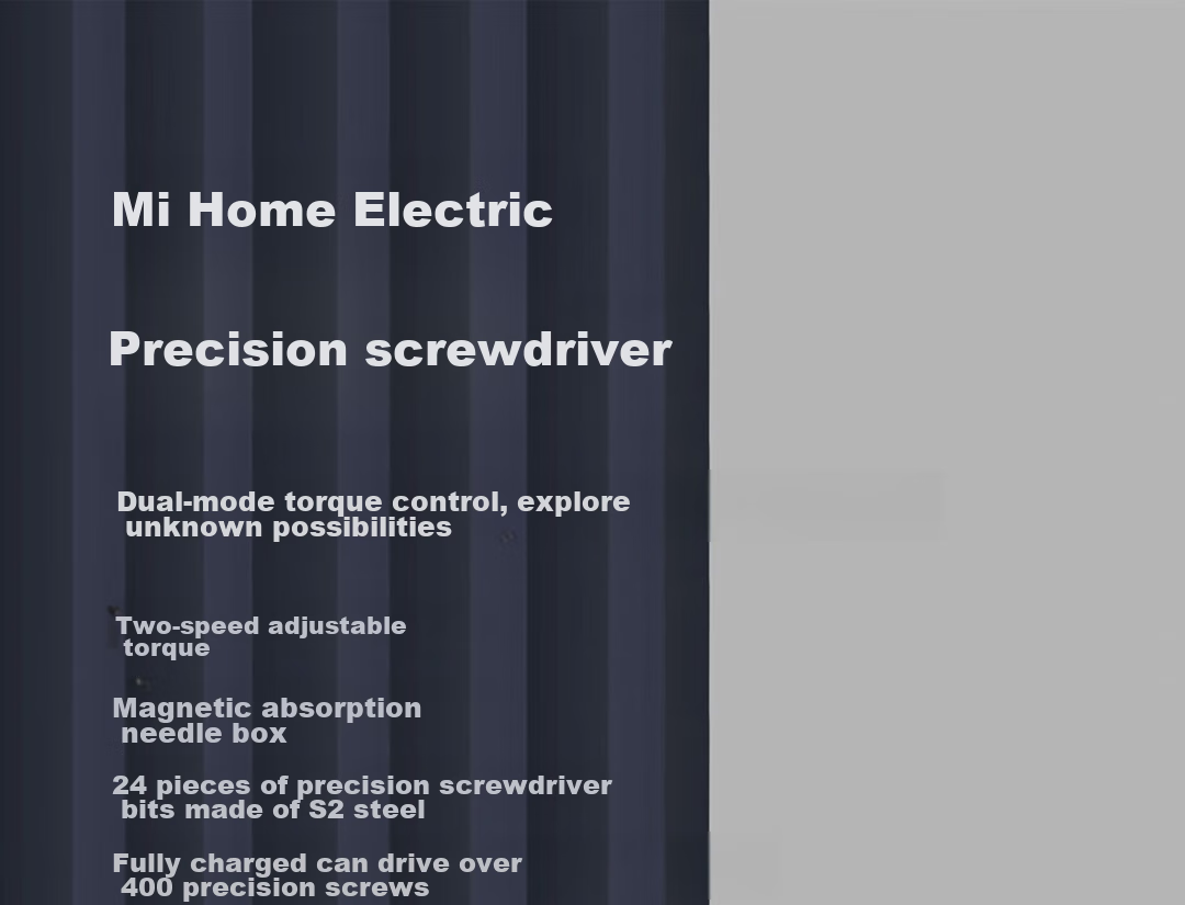 MIJIA Xiaomi Electric Precision Screwdriver, Multi-Functional Household Tool for Phone And Laptop Repair 1
