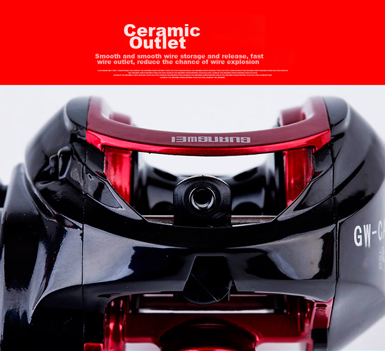 GW Fishing Triple Autumn Water Drop Reel, Double Line Cup, Left-Handed Magnetic Brake Water Drop Reel, 9-Axis Lure Fishing Reel, Anti-Explosion Line Fishing Reel, Lure Fishing Tackle Accessories, Fishing Supplies 8