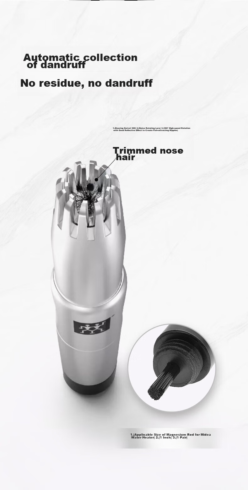 ZWILLING Nose Hair Trimmer And Nail Clipper Three-Piece Set for Men, Including Nail Clippers And Tweezers, Mid-Autumn Festival Gift Package 9