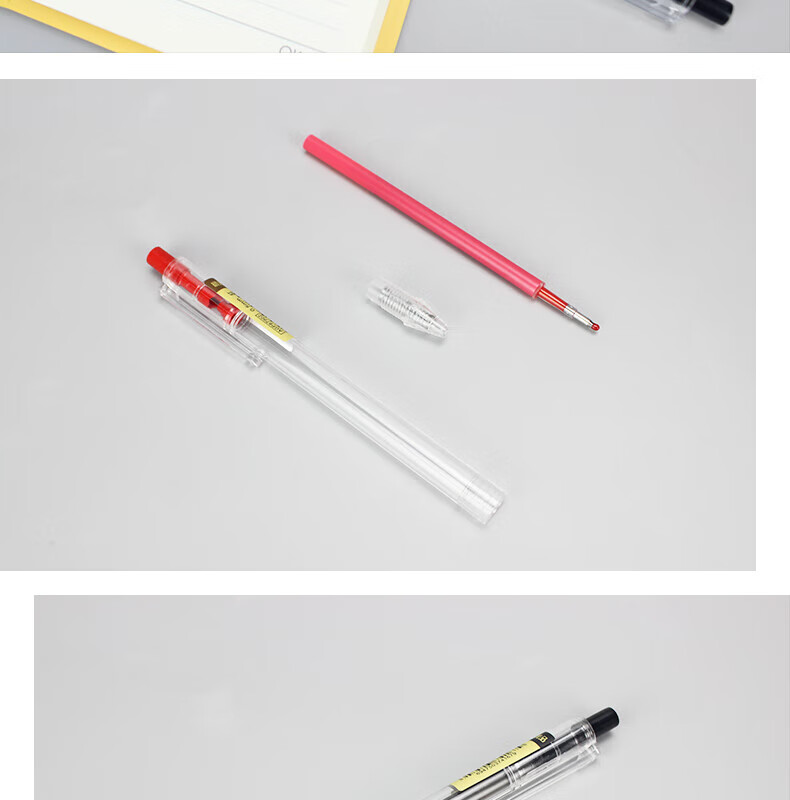 M&G Premium Series 0.5mm Gel Pen Classic Retractable Bullet Tip Black AGP87902 6-Pack 3