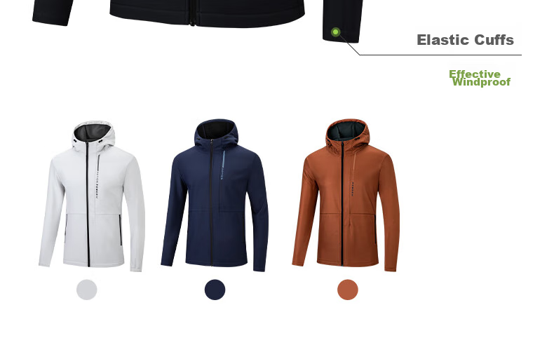 361° Men's Spring Jacket, Triple Protection, Fleece-Lined Sports Casual Windbreaker Fleece Coat, 652544605D-2 8