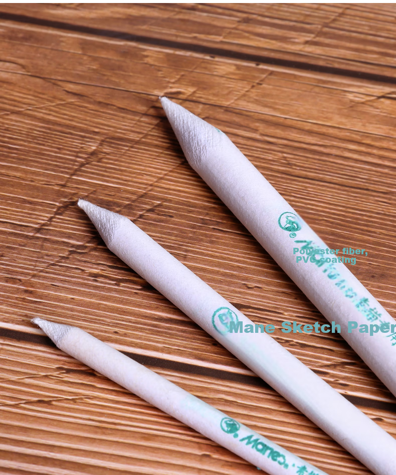 Marie's Paper Eraser Pencils Set of 6, Sketching Paper Pencil Kit for Drawing, Specialized Paper Pencils And Blending Sticks, Student Art Academy Detail And Shadow Drawing Pencils TMC6823 Sketching Markers Drawing 4