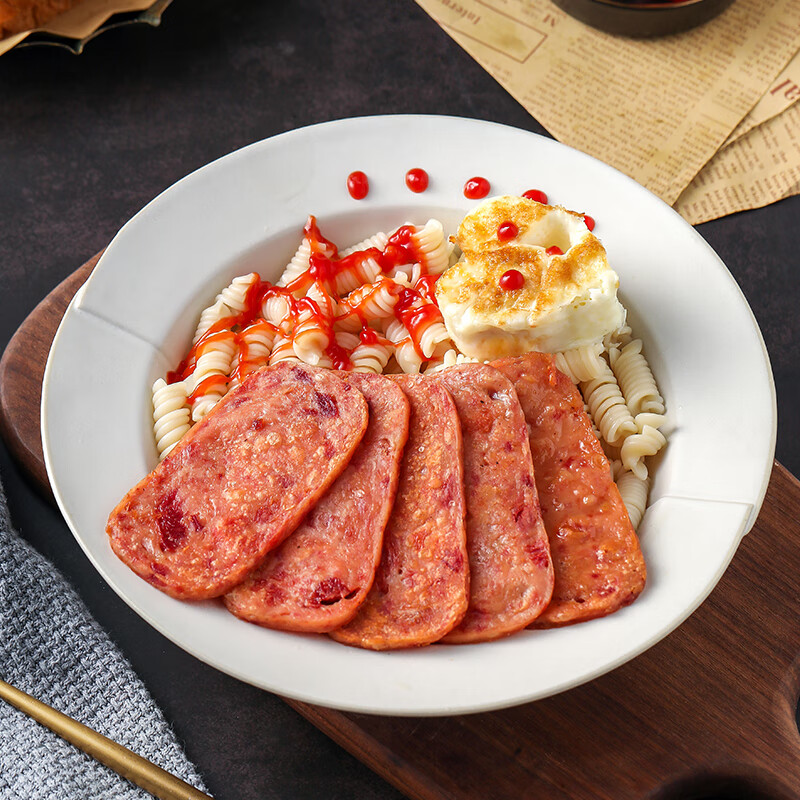 梅林 火腿午餐肉罐头 早餐火锅搭档 198g *3 中粮出品