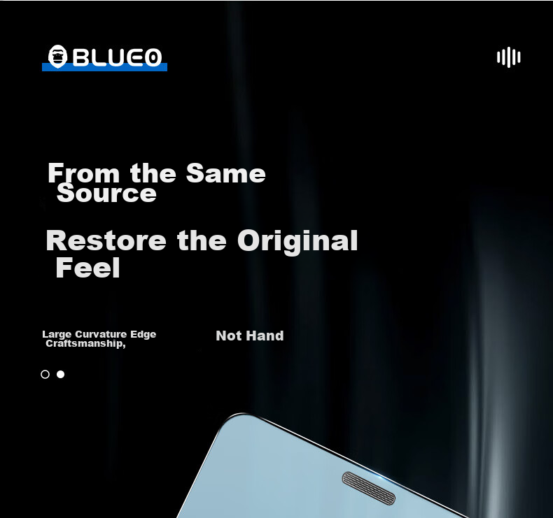 BLUEO Tempered Glass Screen Protector for Apple IPhone 18 Pro Max, Full Coverage High Definition Film with Earpiece Dust-Proof Anti-Scratch Dust-Free Installation for IPhone 18 Pro Max 15