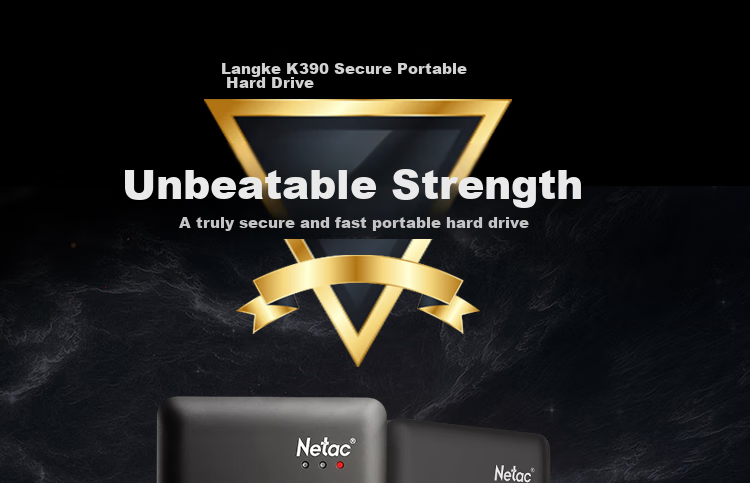 Netac 16TB 3.5-inch Enterprise Desktop External Hard Drive Type-C USB 3.1 High Capacity Metal Case Home Storage K393 1