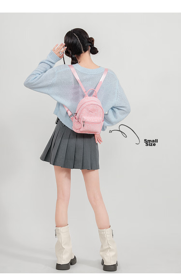 AILUXI Stylish Backpack for Women Students, Travel Commute Small Backpack, Cute Versatile Large Capacity Schoolbag Birthday Gift 18