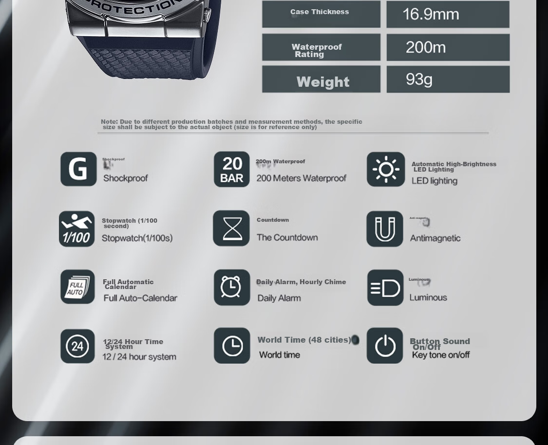 Casio Men's Watch, G-SHOCK Black Warrior BLACK, Sports Student Digital Watch, Japanese And Korean Style, GM-2100BB 5