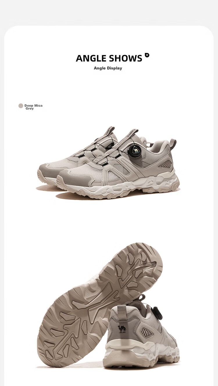 CAMEL Outdoor Hiking Shoes for Women, Breathable Mesh Upper, Wear-Resistant Non-Slip Professional Trekking Shoes F24B693029 10