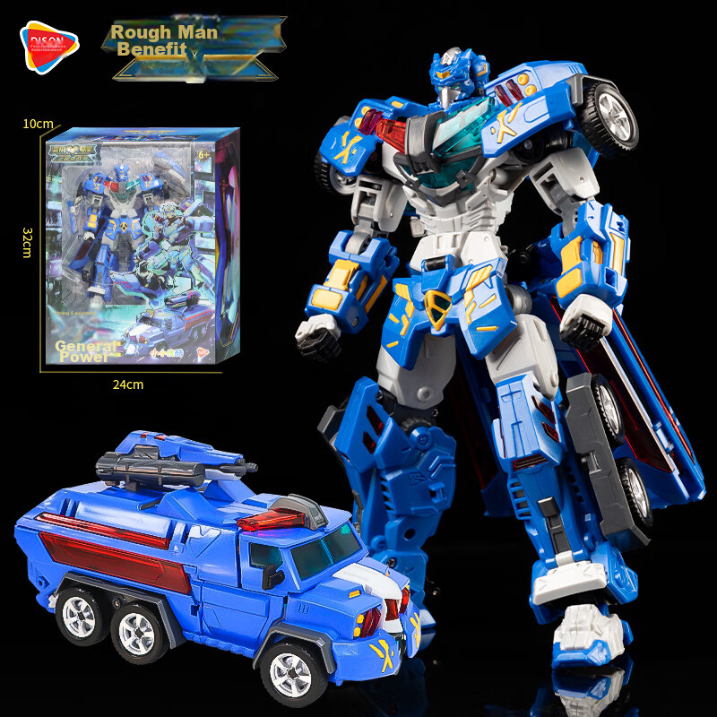 DISON Transform Alliance 6 Fierce Beast Gryphon King Transforming Mecha Robot 2-in-1 Combination Robot Boy Toy Children's Birthday Gift