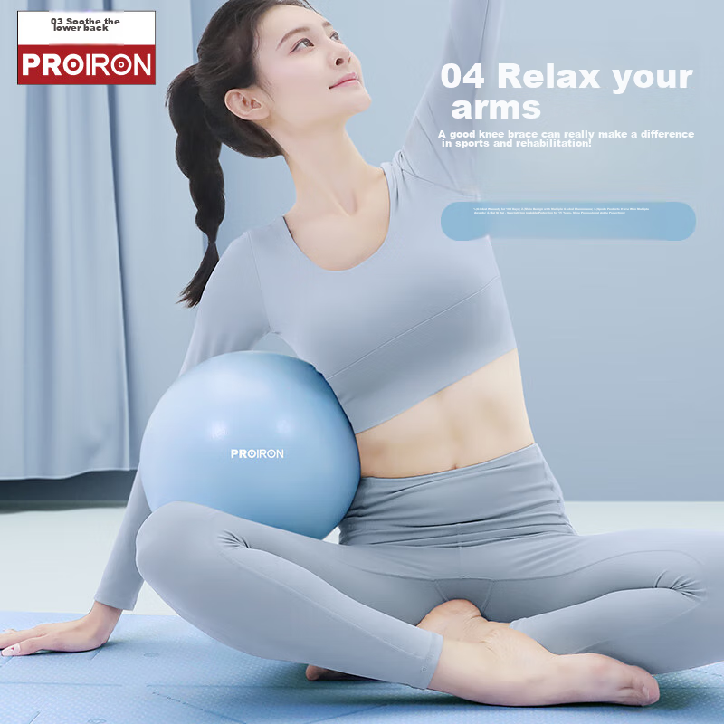 PROIRON Puli'ai Yoga Ball, Octopus Small Ball, Pelvic Floor Muscle-Specific Suspension Abdominal Auxiliary Training, 25cm Pilates, Blue