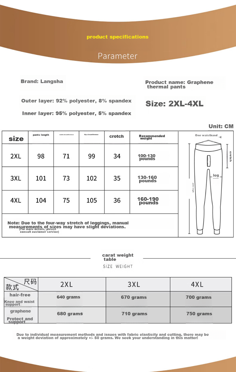 LangSha Thermal Underwear for Men [2026 Fall New Arrival], Fleece-Lined Thick Graphene Knee Protection Base Layer Pants, Extra Thick Cotton Pants for Northeast China 15