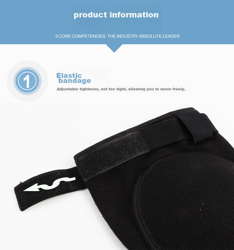 Chidong Dance Anti-Collision Knee Pads, Yoga Fitness Sports Roller Skating Ice Football Kneeling Foam Thick Shock-Absorbing Knee Protectors, 2 Pieces 10