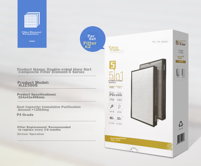 Yadu Air Purifier, Office And Home Use Air Cleaner, Removes Formaldehyde, Bacteria, Smog, Allergens And Flu, KJ600G-S5Pro 5