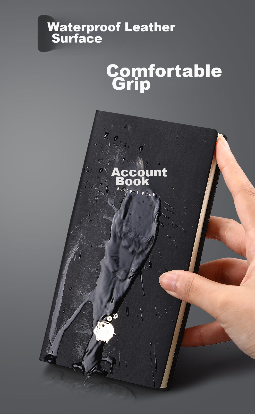 Jiaranheng Wealth Accumulation Accounting Book, Daily Cash Journal, Personal Detailed Income And Expense Book, Household Cash Flow Ledger, Financial Planner Notebook, Home Accounting Book, Commercial Ledger, A5 Red 3