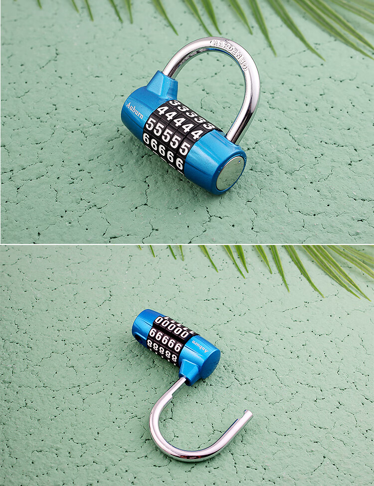 Aoben Password Lock, Padlock, Gym Locker, Anti-Theft Window Lock, Main Door Lock, AB5003 Blue 11