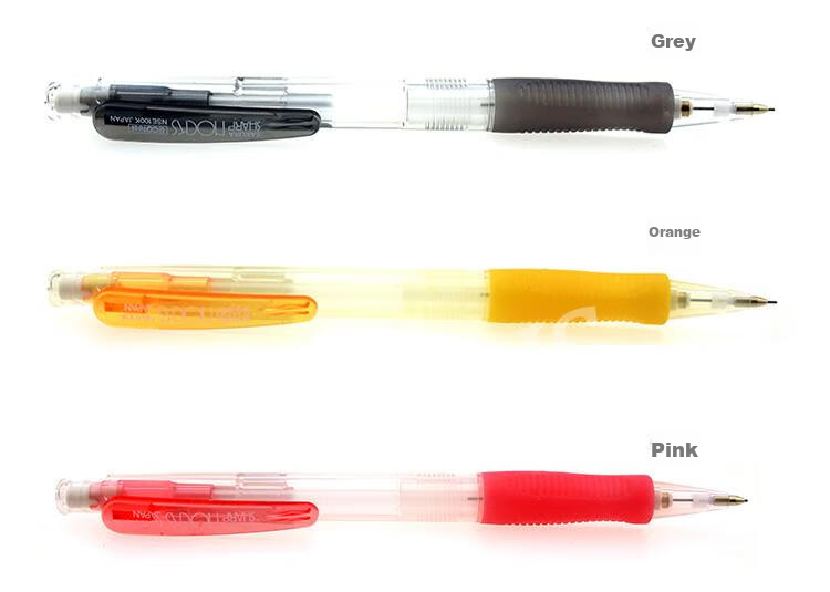 SAKURA Japanese Mechanical Pencil, Drawing Pencil, Shock-Absorbing Lead, Anti-Breakage, 0.5mm Yellow Barrel 9