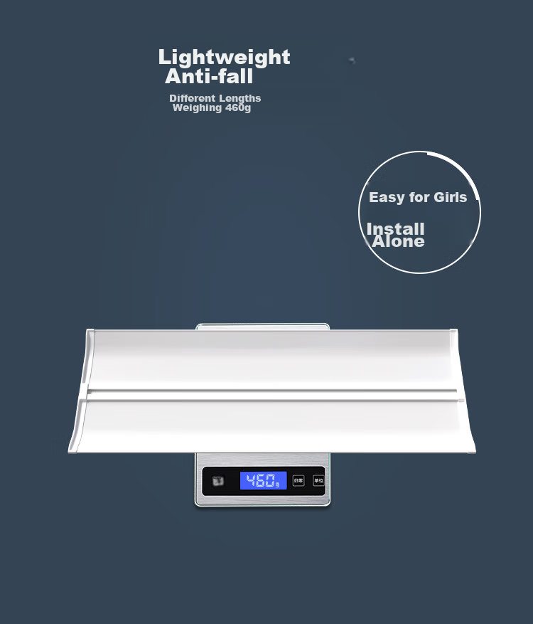 Yeebarle Central Air Conditioning Wind Deflector, Full Protection against Direct Blowing for Ceiling-Mounted Baby And Office Use, 60cm Ceiling-Mounted Exquisite 5502 11