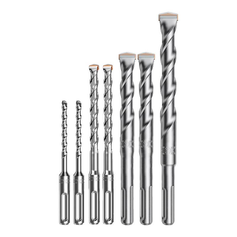 DELIXI ELECTRIC DLX-D6 14×160 Flat Impact Electric Hammer Drill Bit Tungsten Steel Alloy Concrete Wall Penetration