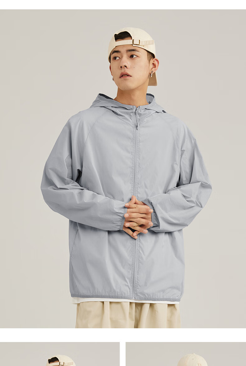 JEANSWEST LIFE Men's Summer Ice Silk Fishing Skin Jacket Lightweight UPF50+ Cooling Quick-Dry Sun Protection Shirt C 13