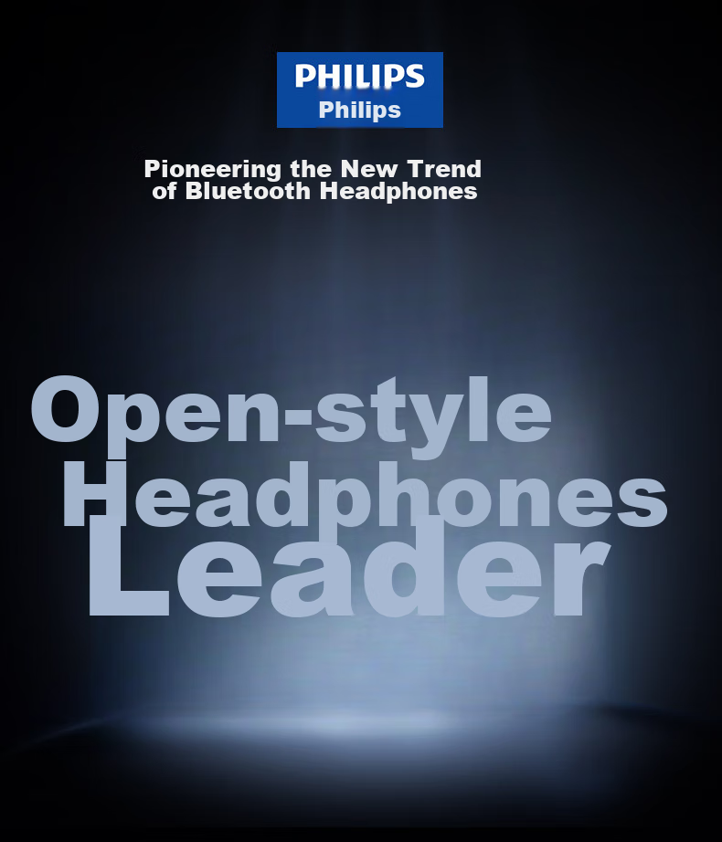PHILIPS True Wireless Bluetooth Earphones, Open-Ear Design with Bone Conduction Concept, Clip-On Style, Sports Running Noise-Cancelling Universal Fit for Apple TAT4759 White 4