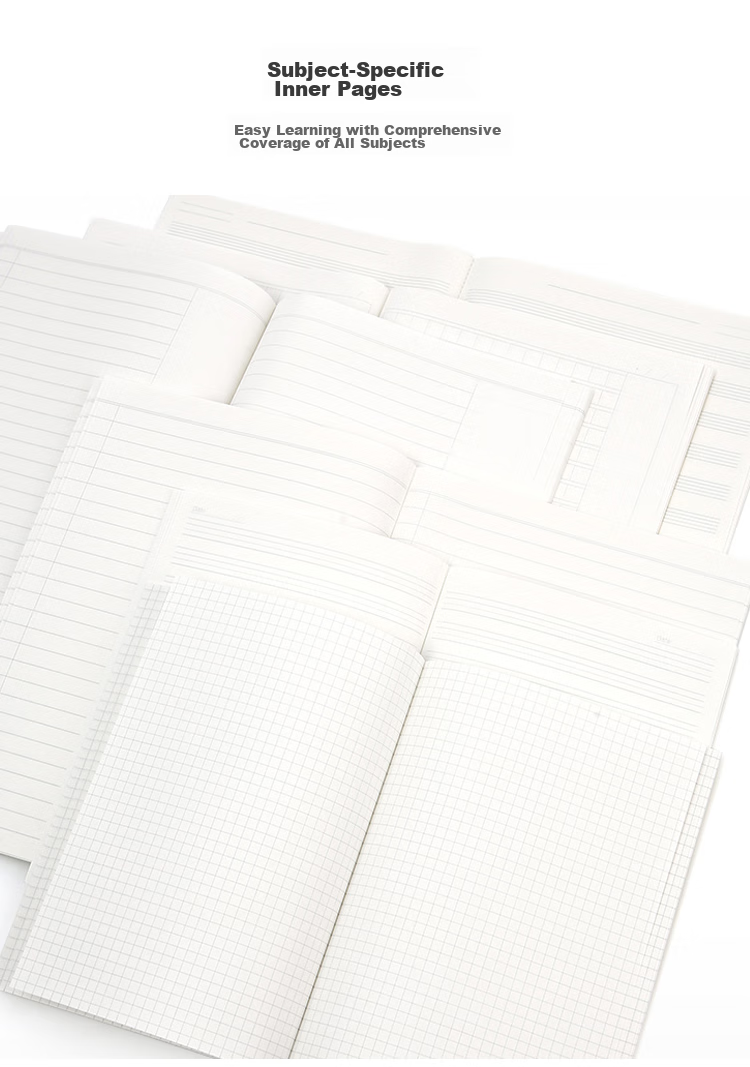 KOKUYO Campus Wireless Binding Notebook, Soft Cover Notebook, All Subjects, B5 Size, 60 Sheets, 3 Books, WCN-CNB1632 4