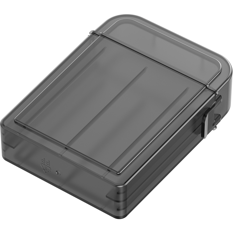 ORICO 2.5-Inch Hard Drive Storage And Protection Case, Shockproof/waterproof PP Protective Case for Mechanical/solid State Drives with Labels - PPH25