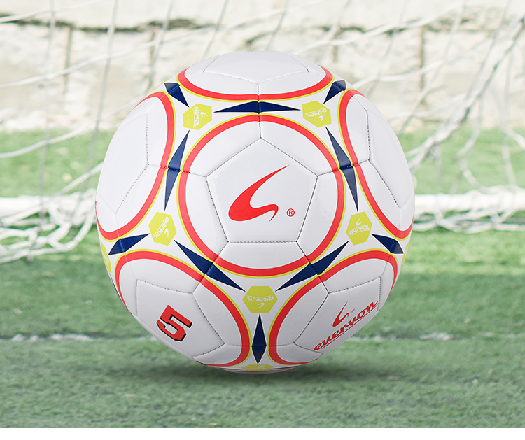 EVERVON Soccer Ball for Children And Adults, Training Standard, Durable Machine-Stitched Football, Size 5 PVC Football, EFP5-883 9