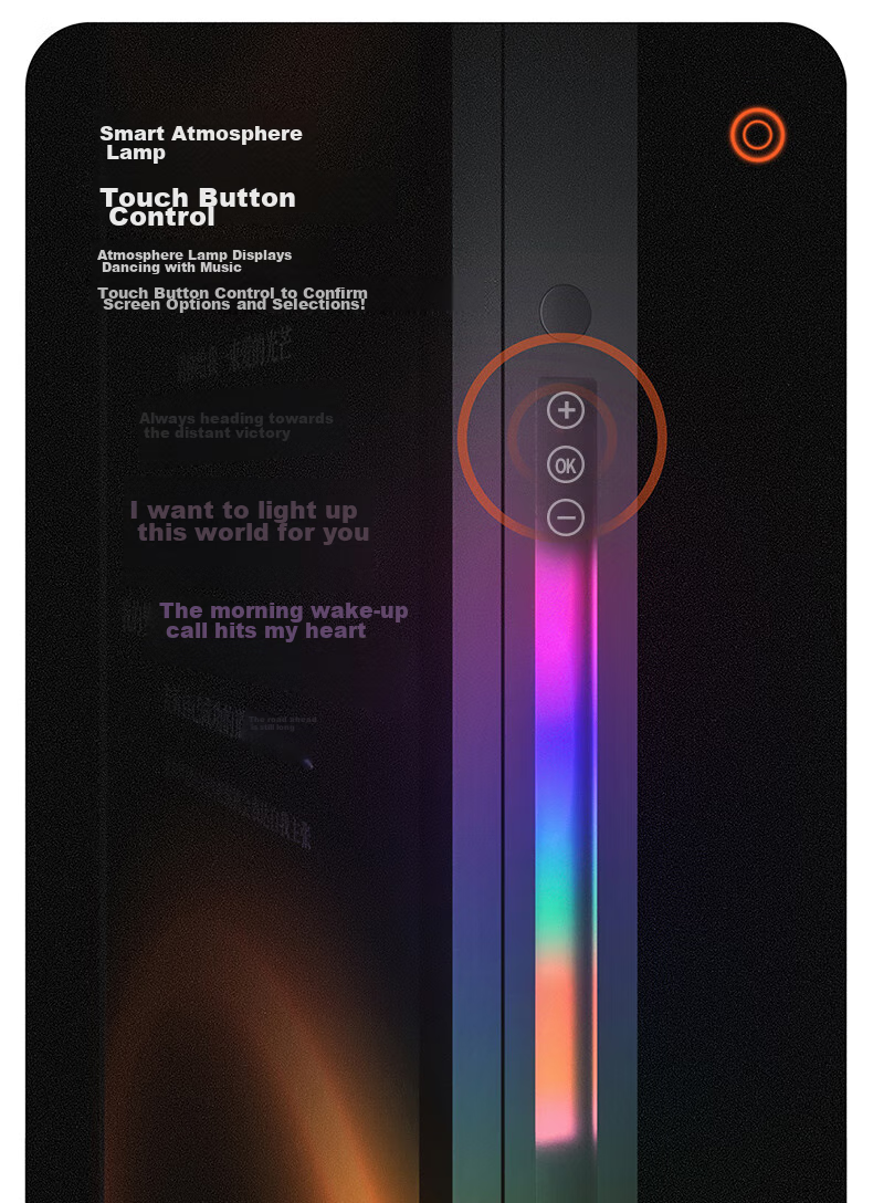 CC&JBL Time Album Floating Lyrics Speaker Electronic Photo Frame Floating Subtitles Bluetooth Speaker Home Desktop Calendar Frame Smart Home Birthday Gift for Men and Women 11
