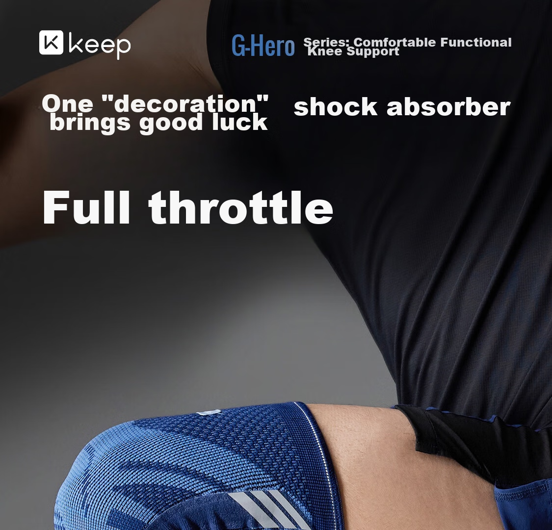 Keep Comfortable Functional Knee Brace Meniscus Protection for Running, Badminton, Basketball Support Synovitis Brace K-Rox 6