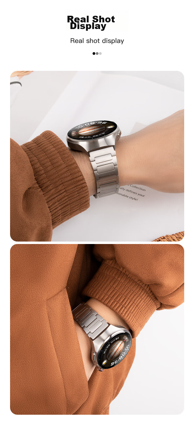 Weiqiantu [Titanium Metal] Suitable for Huawei Watch Straps GT7/GT6/GT5/pro/Watch6/pro/5/watch4pro/GT4/3/Buds2, Feifan Dashi 2 7