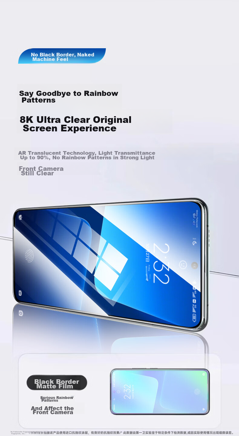 DIVI [Value Pack of 2] Screen Protector for Xiaomi 14 Pro/Ultra, Xiaomi 15 Pro/Ultra Tempered Glass Film, Soft Film, Full-Screen Fit, HD Clear, Anti-Fingerprint Protective Film 7