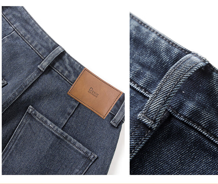 Dme Winter Comfortable Fleece-Like Dad Jeans for Women, Nine-Point Sickle Pants, Thickened Harem Pants, Midnight Black, S 14