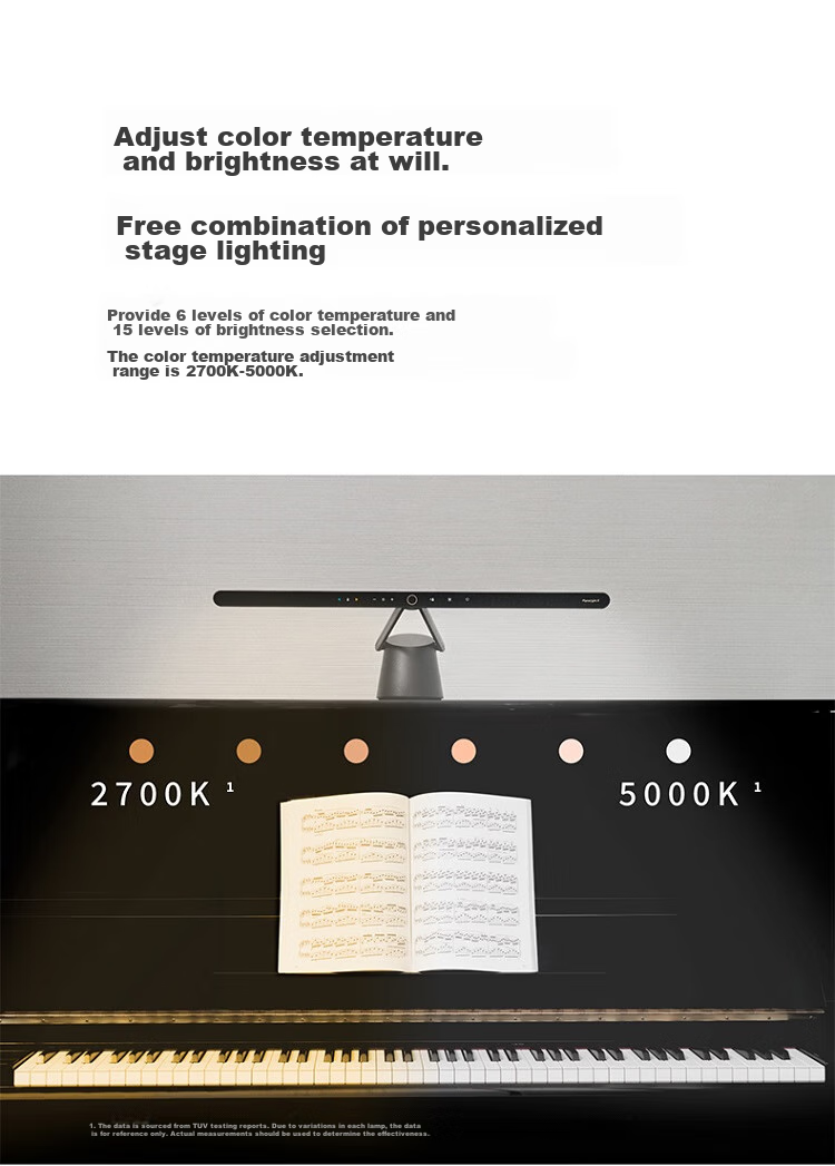 BenQ PianoLight Eye-Protection Full-Spectrum LED Smart Detection Piano Light for All Ages 6