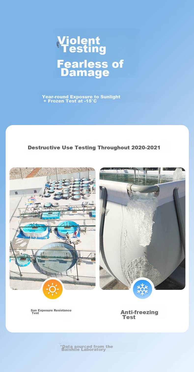 Bestway Folding Frame Swimming Pool, No Inflation Required, Thickened And Durable, Puncture-Resistant, with Repair Patch Included, 1.2 Meters, 561MG 11