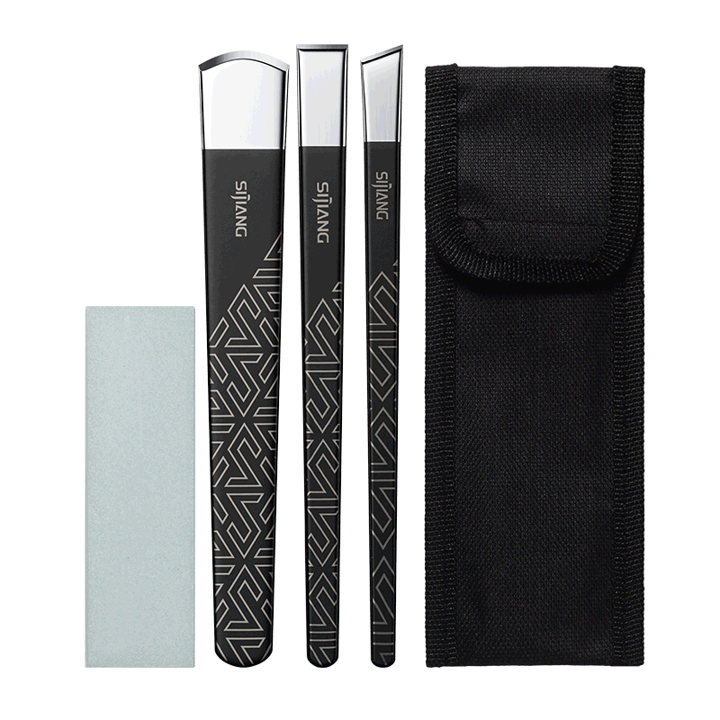 Sijiang Three-Blade Knife Pedicure Set, Professional Tools for Removing Dead Skin, Calluses, Thick Cuticles, And Ingrown Toenails