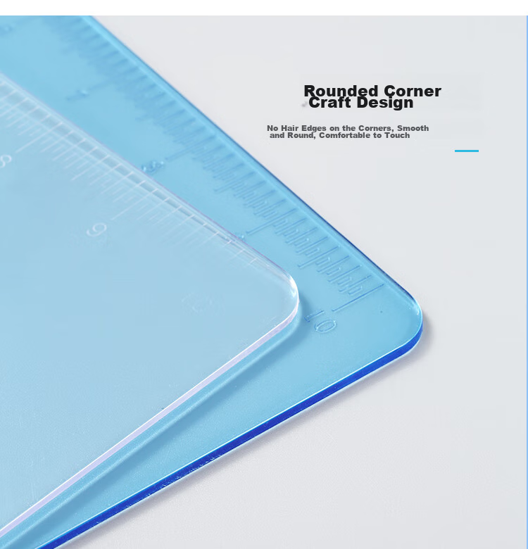 COMIX A4 Clipboard, Metal Strong Clip Plastic File Folder, Multifunctional Writing Pad, Simple Hard Conference Folder, Transparent White EA8002 7