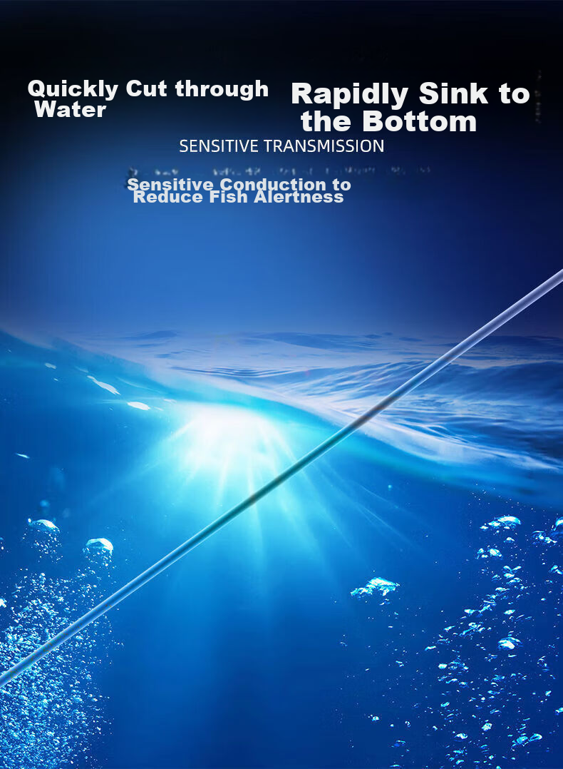 Weituosen Grass Carp Long Leader Double Hook Gold Sea Bream Hook 2 Meters [Line 3.0 Hook Size 12, 8 Sets] 11
