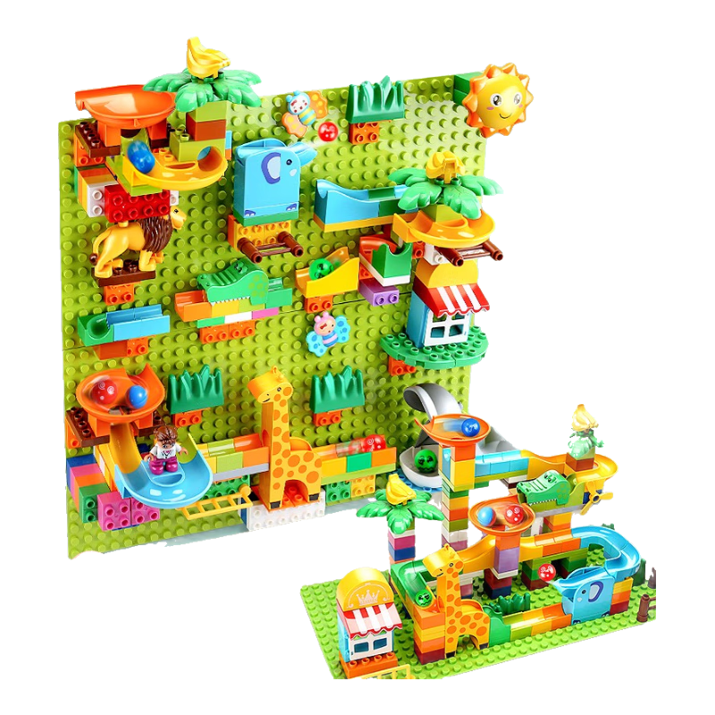 FEELO Compatible Large LEGO-Style Building Blocks Toy for Children's Play, Boys And Girls Birthday Gift, 212 Pieces Building Block Wall