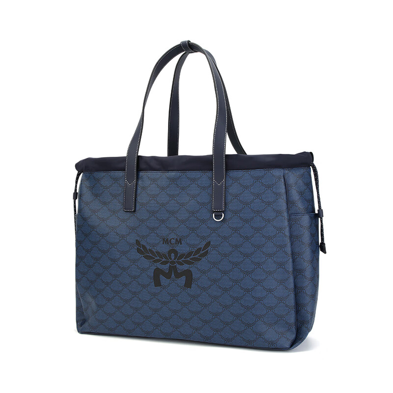 MCM [Celebrity Style] HIMMEL Extra Large Fitness Travel Bag, Cognac Color, Gift 10