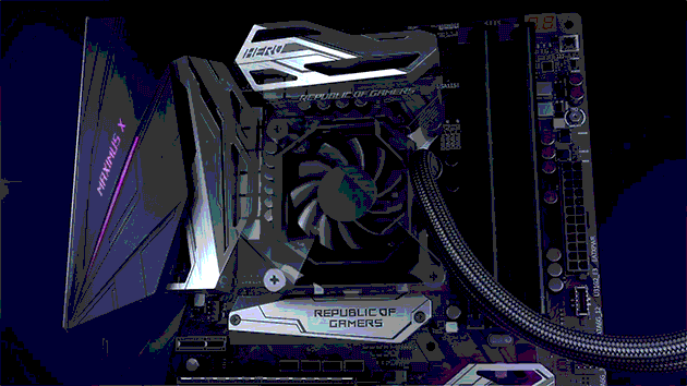 华硕rog玩家国度飞龙2代240龙神360台式机电脑主机一体式cpu水冷散热